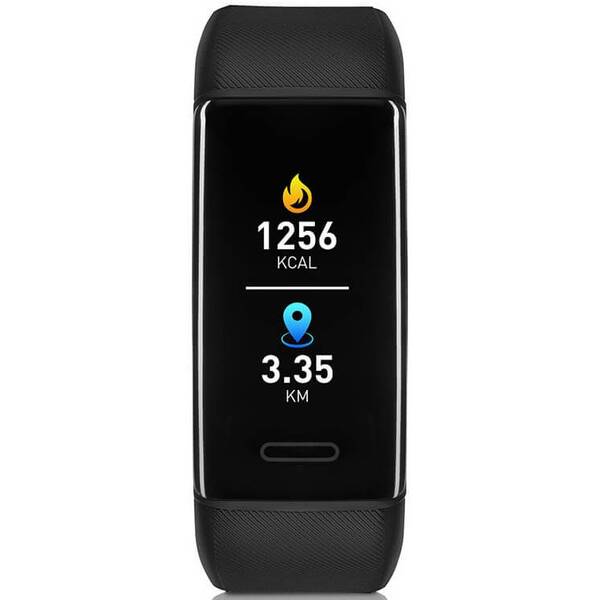 Fitness náramek Niceboy X-Fit GPS černá

