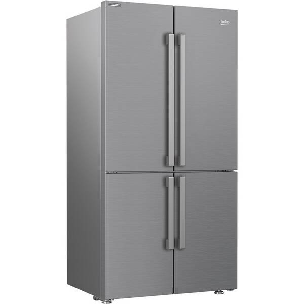 Americká lednice Beko GN1406231XBN stříbrná


