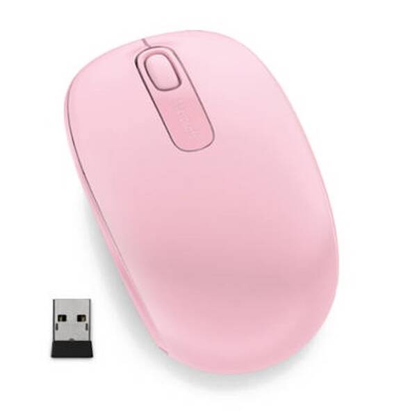 Myš Microsoft 1850 Light Orchid růžová

