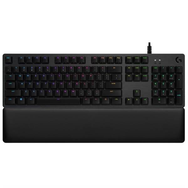Klávesnice Logitech G513 Lightsync RGB Mechanical GX Red Linear, US černá

