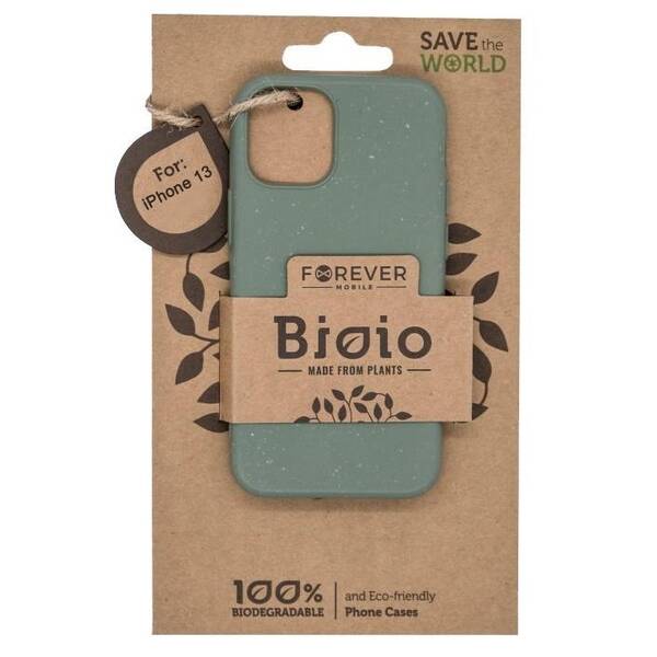 Kryt na mobil Forever Bioio na Apple iPhone 13 zelený

