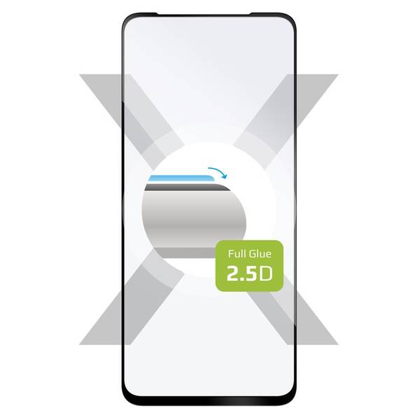 Tvrzené sklo FIXED Full-Cover na Tecno Camon 18 Premier černé

