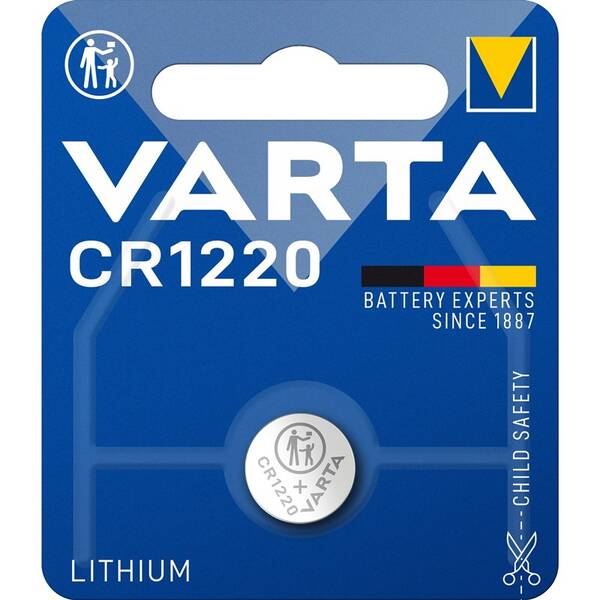 Baterie lithiová Varta CR1220, blistr 1ks 

