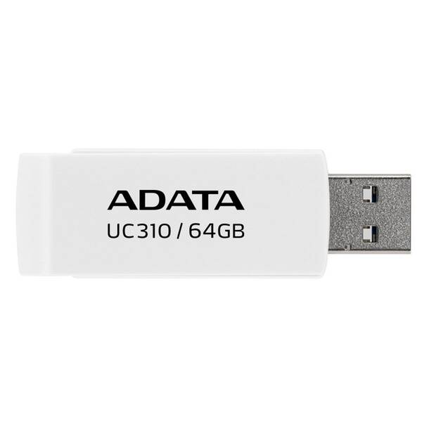 USB Flash ADATA UC310 64GB bílý

