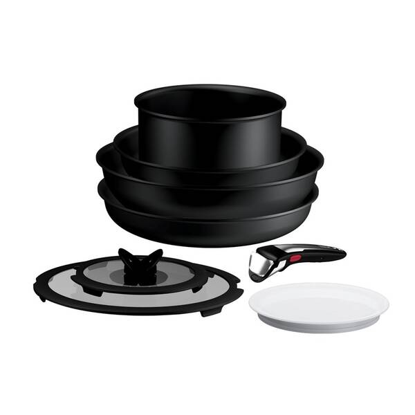 Sada nádobí Tefal P0009953, 8 ks černá

