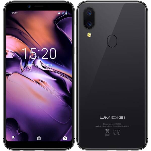 Mobilní telefon UMIDIGI A3 Dual SIM šedý

