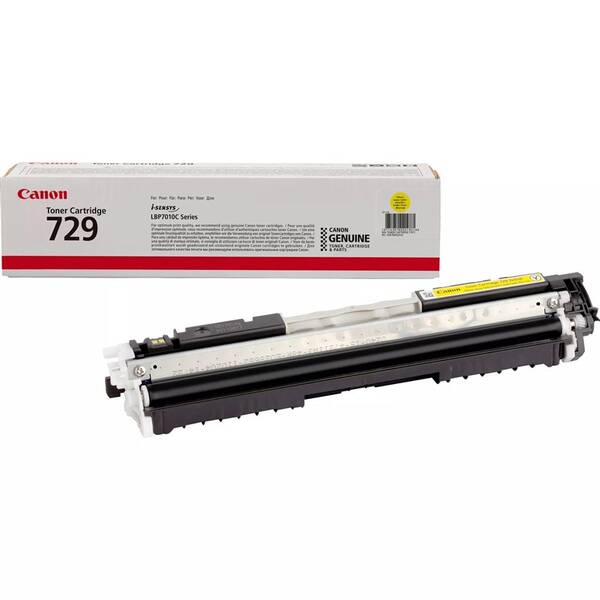 Toner Canon CRG-729Y, 1000 stran žlutý

