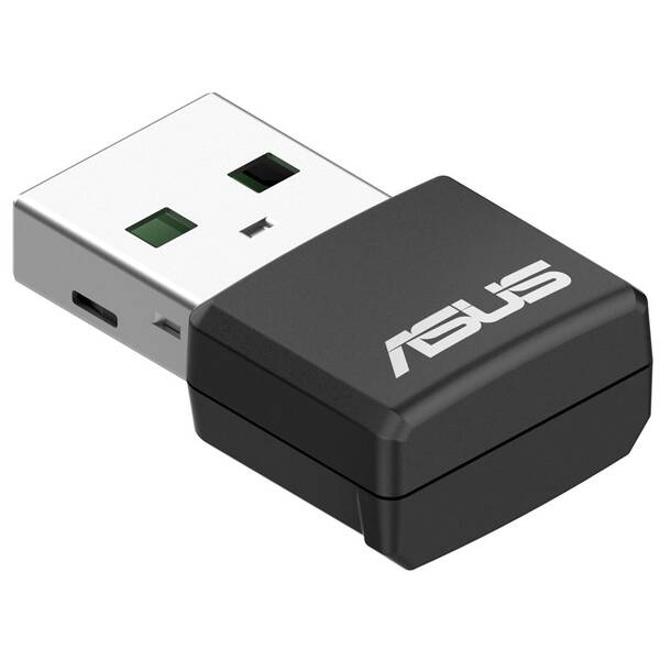 Wi-Fi adaptér Asus USB-AX55 Nano, AX1800 černé

