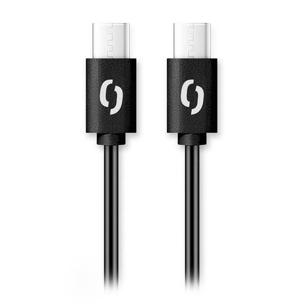 Kabel Aligator Power 65W, USB-C/USB-C, 3A, 1,5m černý

