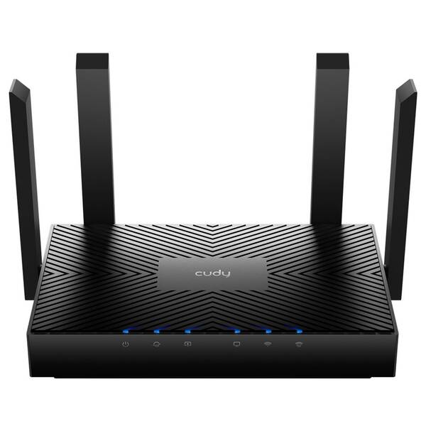 Router Cudy WR3000 AX3000 Wi-Fi 6 Mesh Gigabit černá barva
