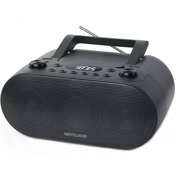 Radiopřijímač s CD MUSE M-35BT černý

