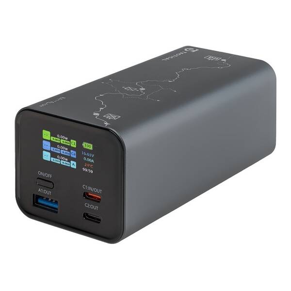 Powerbanka Tactical Squad Battalion 65W 20000mAh šedá

