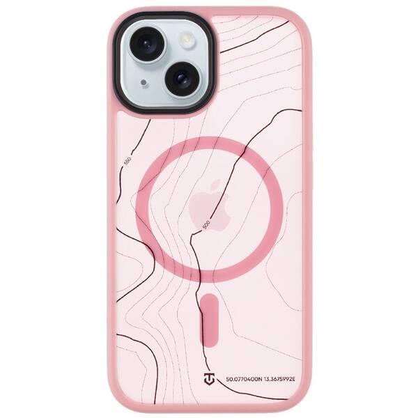 Kryt na mobil Tactical MagForce Hyperstealth Sika na Apple iPhone 15 růžový

