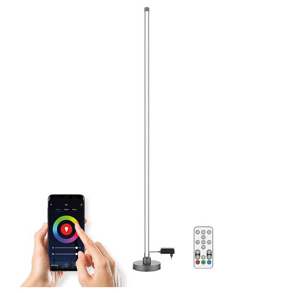 Stojací lampa Solight LED smart Rainbow, wifi, RGB, CCT, 140cm 

