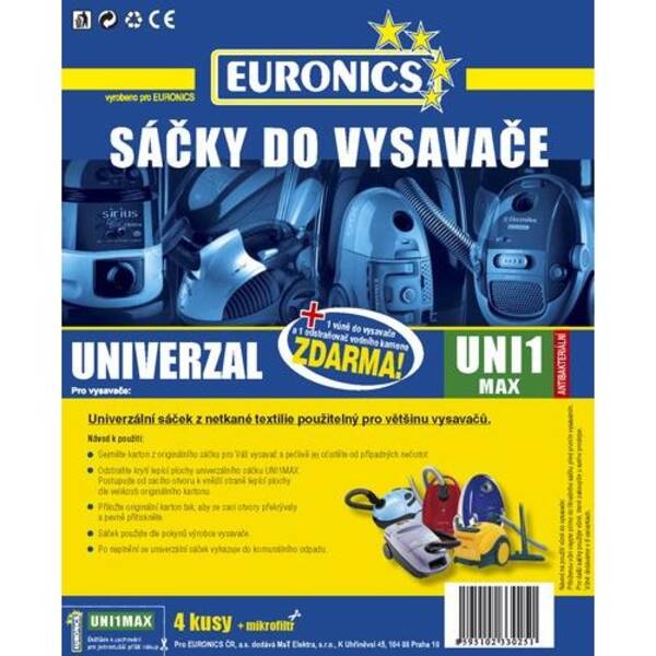 Sáčky do vysavače Jolly UNI 1 MAX 

