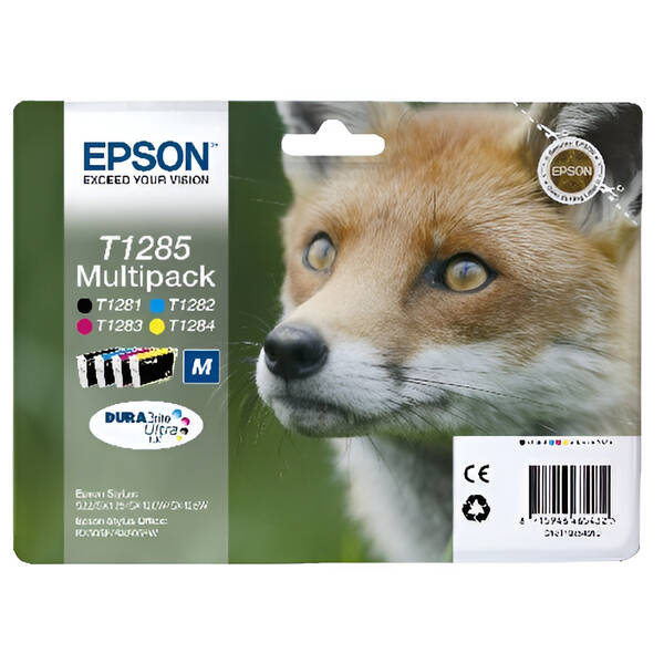 Inkoustová náplň Epson T1285, 16,4 ml vícebarevná

