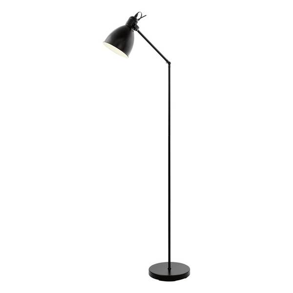 Stojací lampa Eglo PRIDDY černá/bílá

