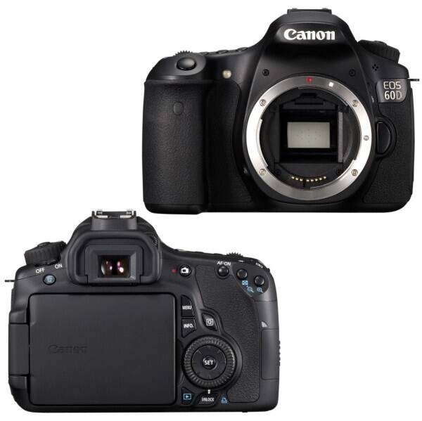 Digitální fotoaparát Canon 60D tělo černý

