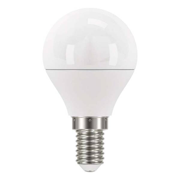 Žárovka LED EMOS mini globe, 5W, E14, studená bílá 

