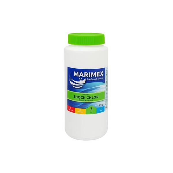 Bazénová chemie Marimex Chlor Šok 2,7 kg 

