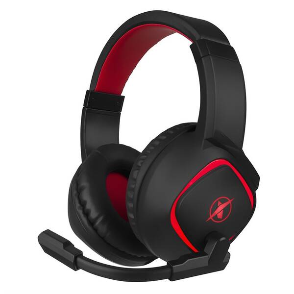 Headset Niceboy ORYX X300 černý/červený

