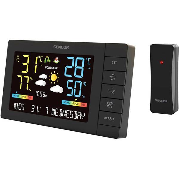 Meteorologická stanice Sencor SWS 4440 černá

