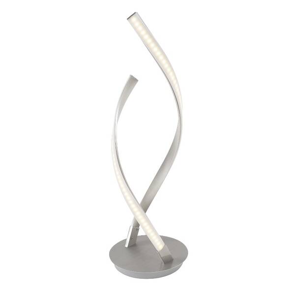 Stolní LED lampička PLATINET Two Stripe 9W stříbrná

