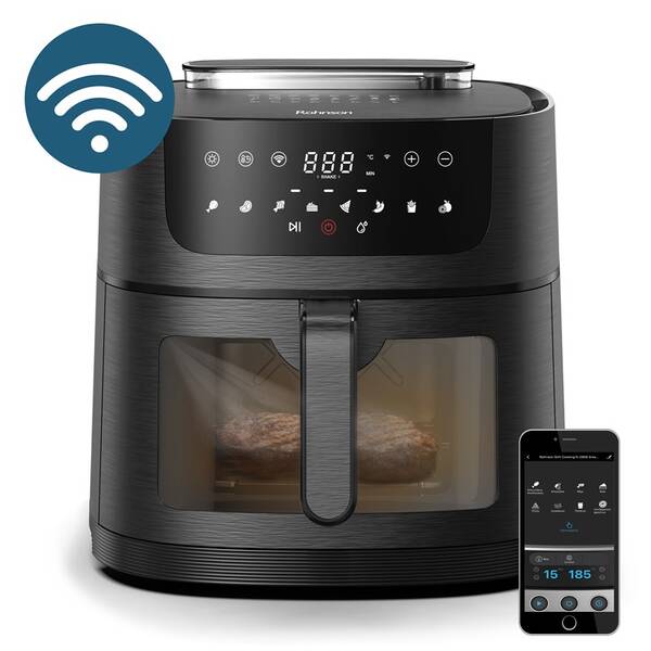 Fritéza horkovzdušná Rohnson R-2858 SmartChef XL 2 Wi-Fi, 8 l 
