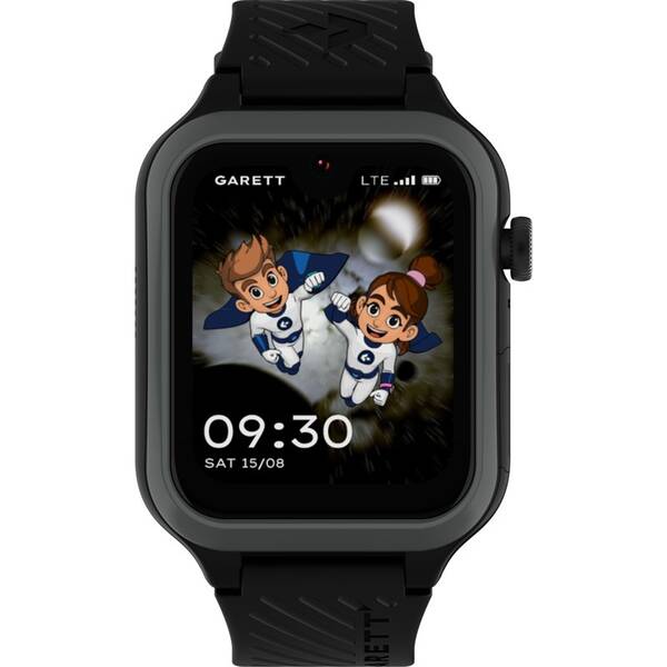 Chytré hodinky Garett Kids Essa 2 AI 4G černé

