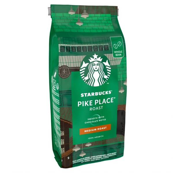 Káva zrnková Starbucks MEDIUM PIKE PLACE ROAST 200g 

