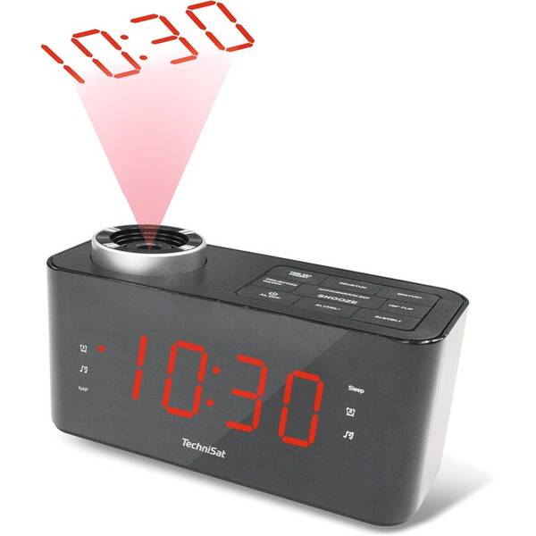 Radiobudík TechniSat Digiclock 3 černý

