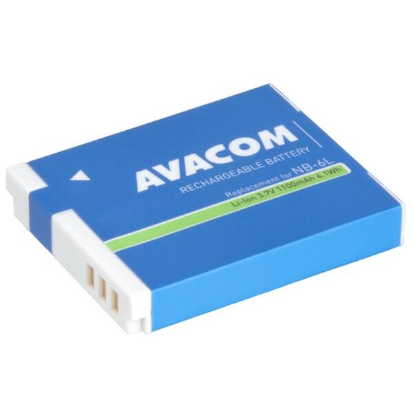 Baterie Avacom Canon NB-6L Li-Ion 3.7V 1100mAh 4.1Wh modrá

