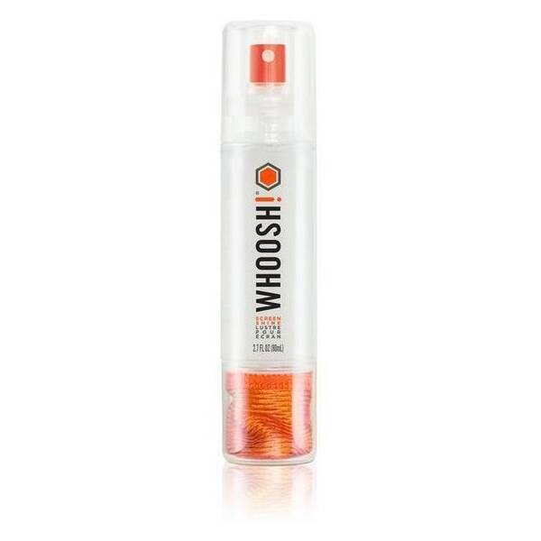 Čisticí sada WHOOSH Screen Shine Grab and Go – čistič obrazovek s utěrkou, 80 ml 

