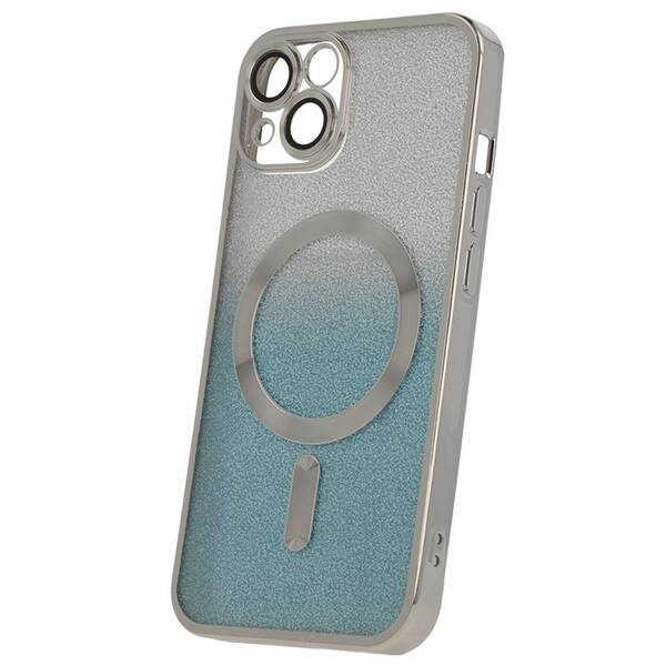 Kryt na mobil CPA Mag Glitter Chrome na Apple iPhone 13 Pro stříbrný

