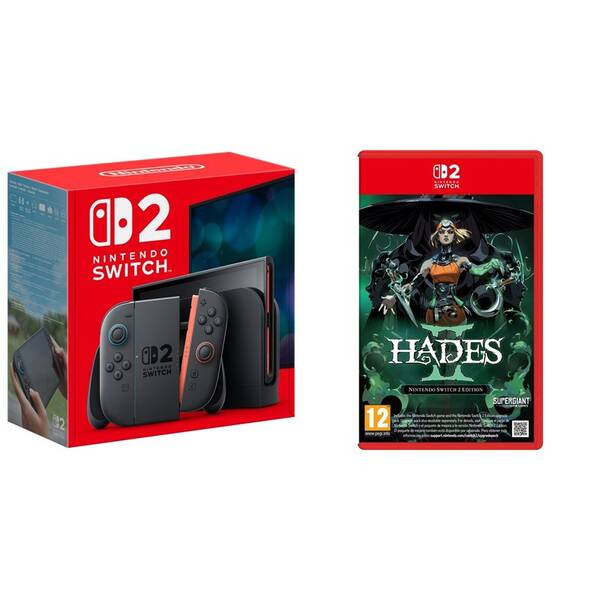 Set výrobků Nintendo Herní konzole Nintendo Switch 2 - černá + Hra
