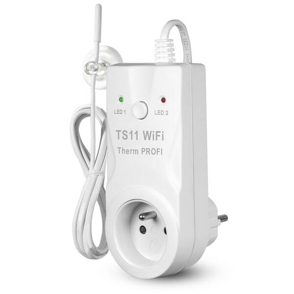 Chytrá zásuvka Elektrobock tepelně spínaná, WiFi 

