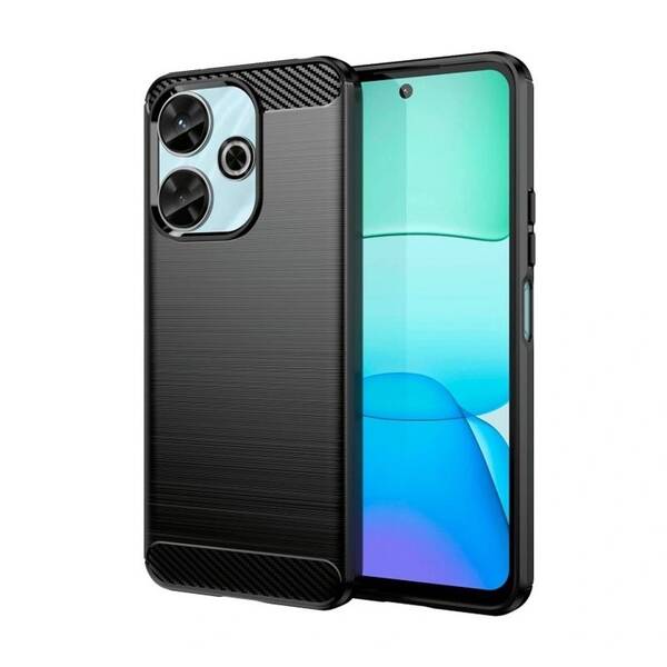 Kryt na mobil WG Carbon na Xiaomi Redmi 13 4G černý

