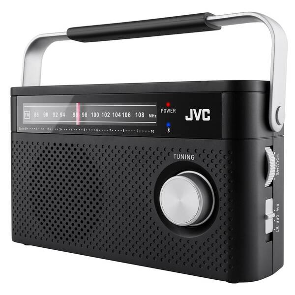 Radiopřijímač JVC RA-E315B černý

