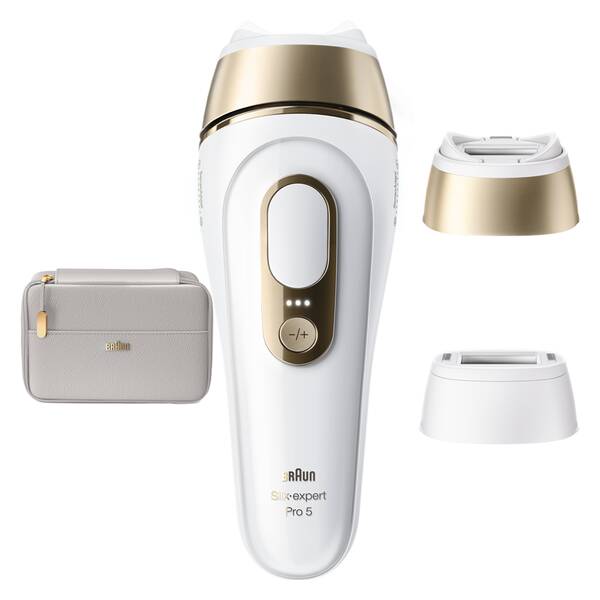 Epilátor Braun IPL5210 bílý/zlatý

