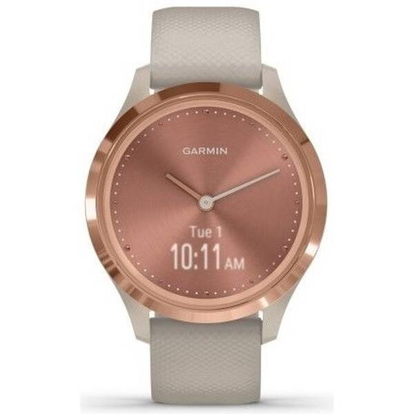 Chytré hodinky Garmin vivomove3S Sport RoseGold/Sand 

