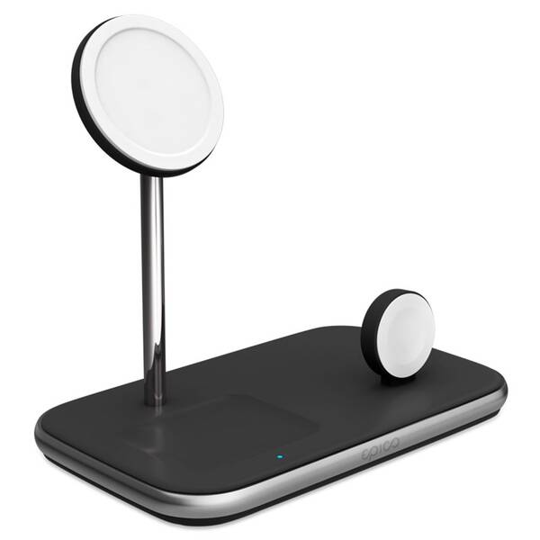Bezdrátová nabíječka Epico 3v1 MagSafe Wireless černá

