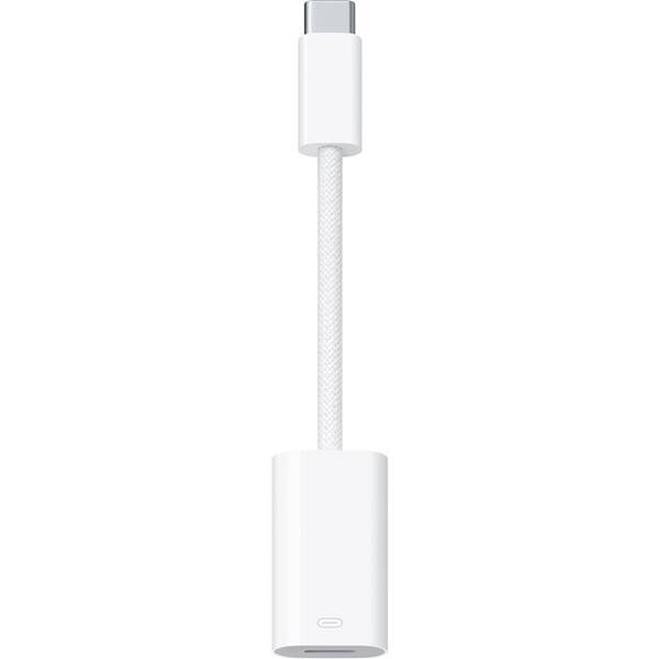 Redukce Apple USB-C / Lightning bílá


