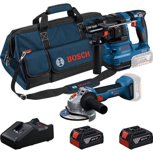 Sada aku nářadí Bosch Professional 18V GWS+GBH+GBA+GAL (s baterií) 

