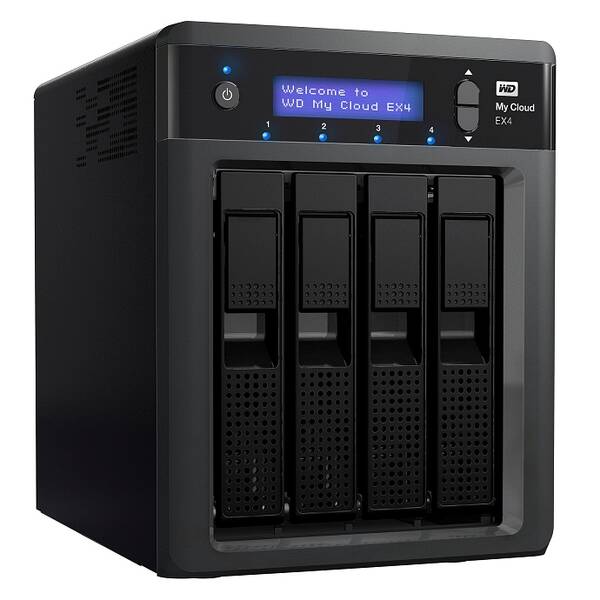 Datové úložiště (NAS) Western Digital 0TB černá barva
