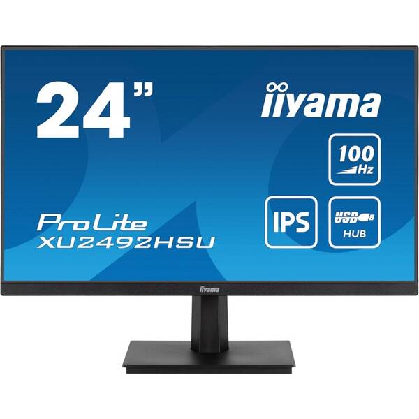 Monitor IIYAMA ProLite XU2492HSU-B6 černá barva
