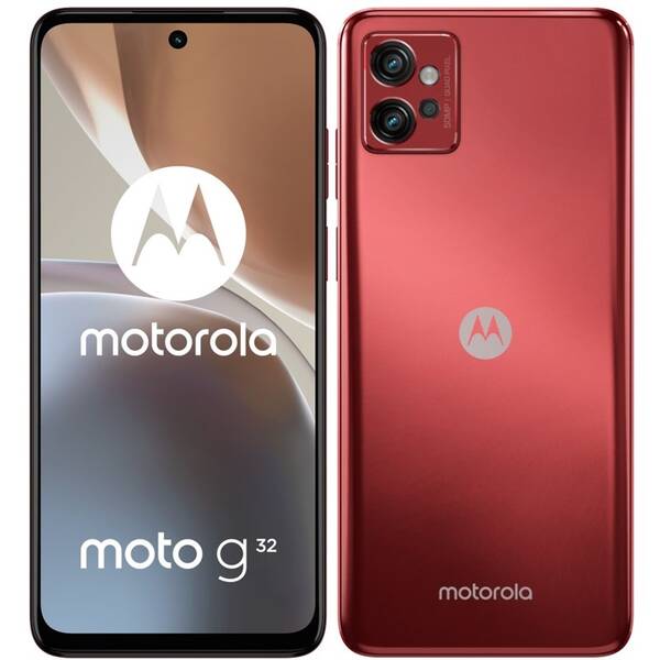 Mobilní telefon Motorola Moto G32 8 GB / 256 GB - Satin Maroon 

