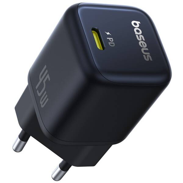 Nabíječka do sítě Baseus PicoGo GaN USB-C PD 45 W černá

