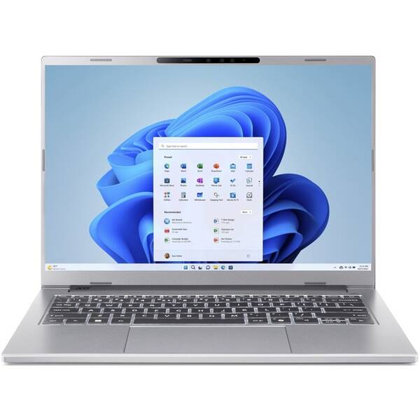 Notebook Acer Aspire 14 AI (A14-61M-R4Z3) stříbrný

