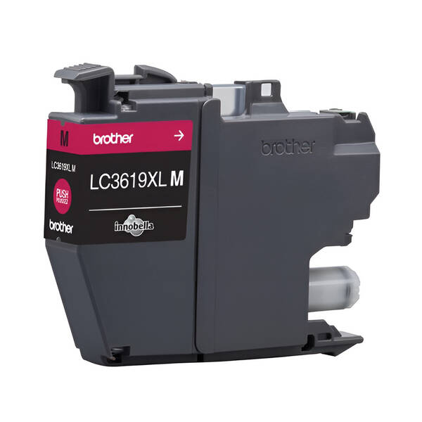 Inkoustová náplň Brother LC3619XLM, 1500 stran purpurová

