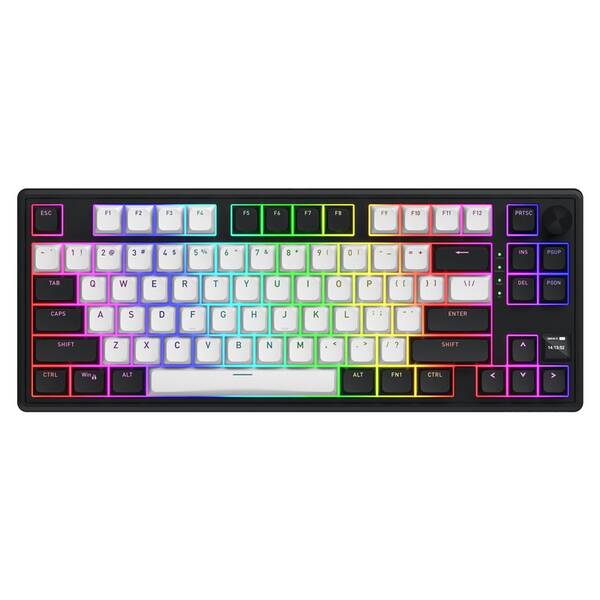 Klávesnice HATOR Skyfall 80 MAG ULTIMA 8K Wireless, US layout černá/bílá

